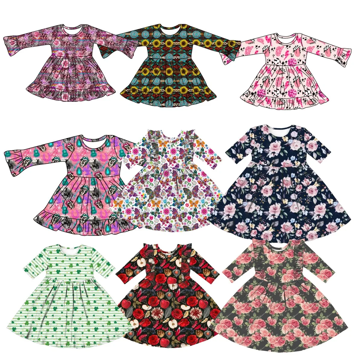 Yiwu Yiyuan Garment fancy dresses for girls from pakistan formal dresses for girls of 5 years old boutique 3 year old girl dress