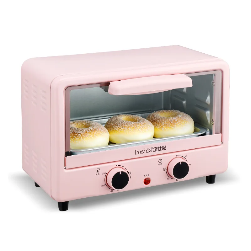 12L 750W Posida   electric cake oven pizza mini oven for baking cake pizza and egg tart oven electric