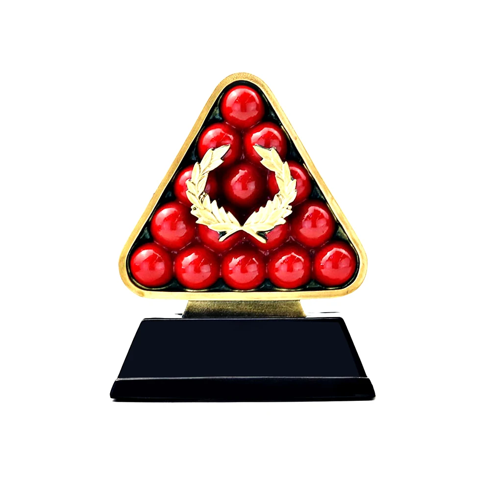 Resin Trophy Awards For Snooker Sport Fancier Thanksgiving Gift Billiards Decoration Figures