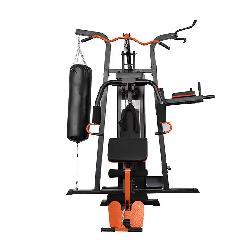 Dinuo Customization Comprehensive Three Person Station Body Building Multi functional Trainer 3 Station Gym