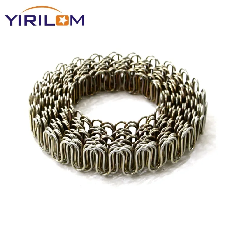 Высококачественная нержавеющая сталь, вращение зигзаг, пружинный плоский стиль, мебельный аксессуар для диванов