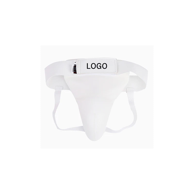 High quality wtf male martial arts groin protector training taekwondo groin guard