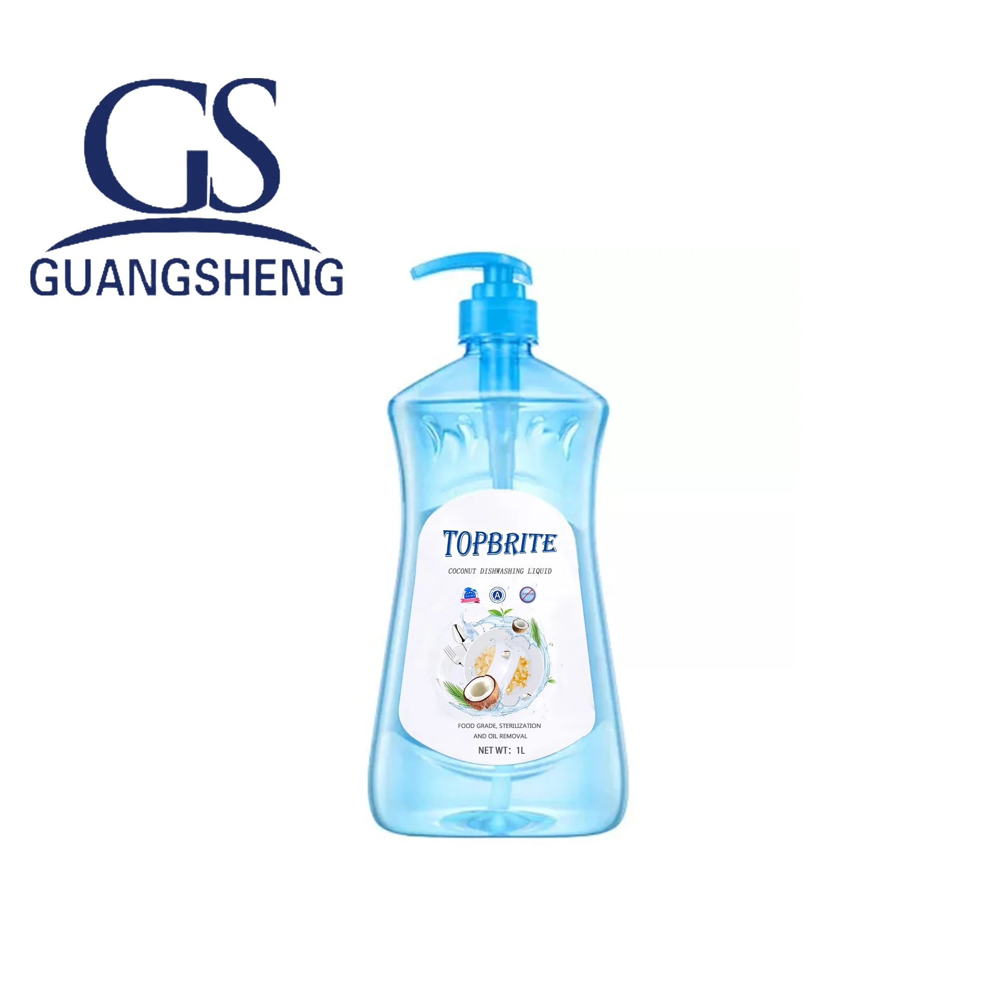 top selling good quality natural fragrance dishwashing liquid 1L detergent liquid with strong decontamination for kitchen