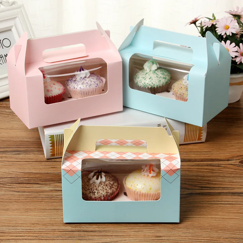 with Insert Individual Bakery Party Favor paper Oven Cupcake Box