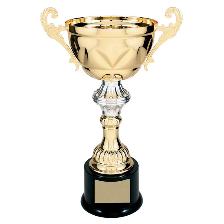 Factory Custom High-quality metal trophy cups award trophy soccer trophy cup and coffee cups metal