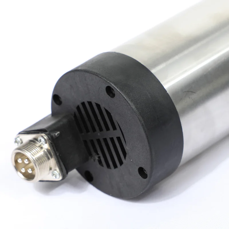 
GDF80-24Z/1.5 1.5KW round shape air cooling spindle high speed spindle motors for good cnc router machine 