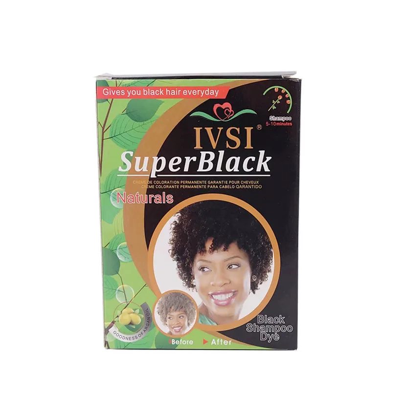 Manufacturers Halal Hair Care Product Hair Colour Hair Dye Shampoo Sachets