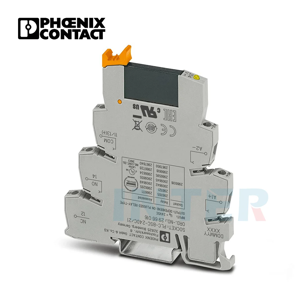 2966634 PLC-OSC- 24DC/ 24DC/ 2 24v electric relay Solid state slim relay