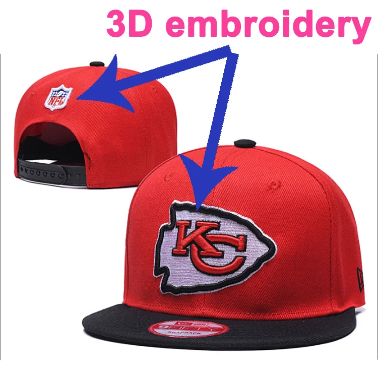 2022 New Arrivals Wholesale Men Women Football Embroidery Vintage Sport Snapback Fitted Hat For All Nfl Team-cap