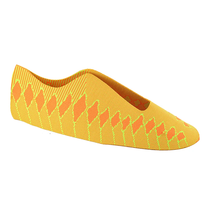 Factory product trim style shoe upper fly knit shoe uppers women athletic vamp for sport shoes material