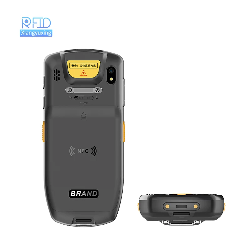Портативный 13 56 МГц RFID и 1D 2D сканер штрих-кодов GPS Android КПК смартфон с 4G портативным считывателем