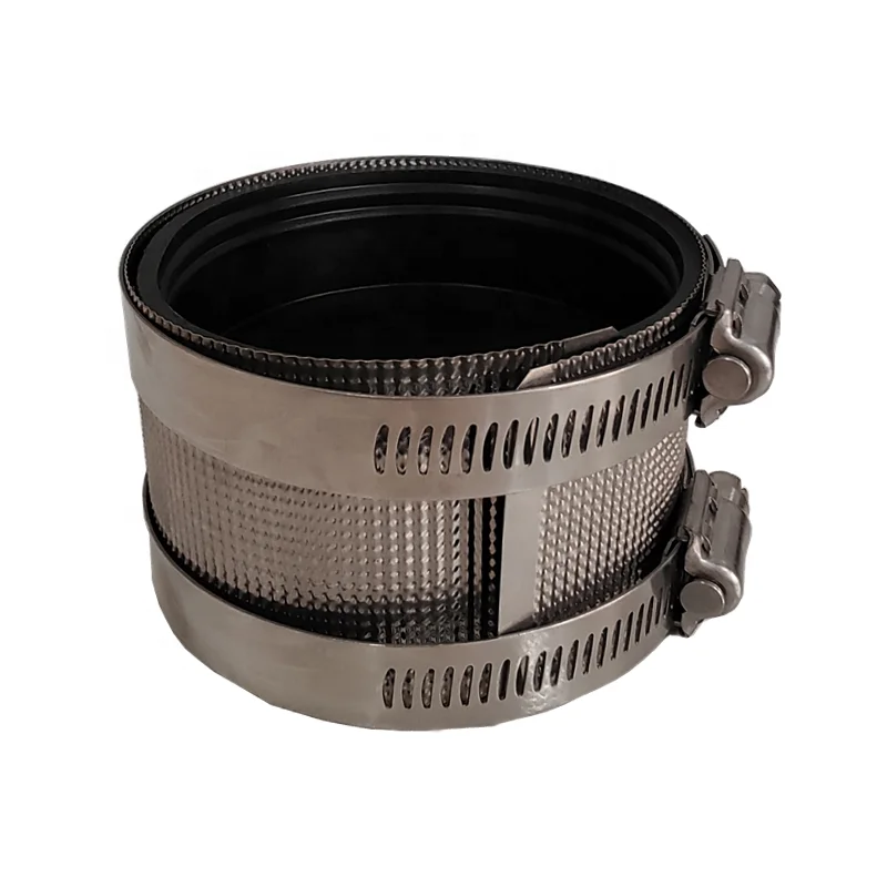 Type A pipe coupling/rubber clamp/hose clamp made in China A-type Coupling with Rubber Gasket Coupling