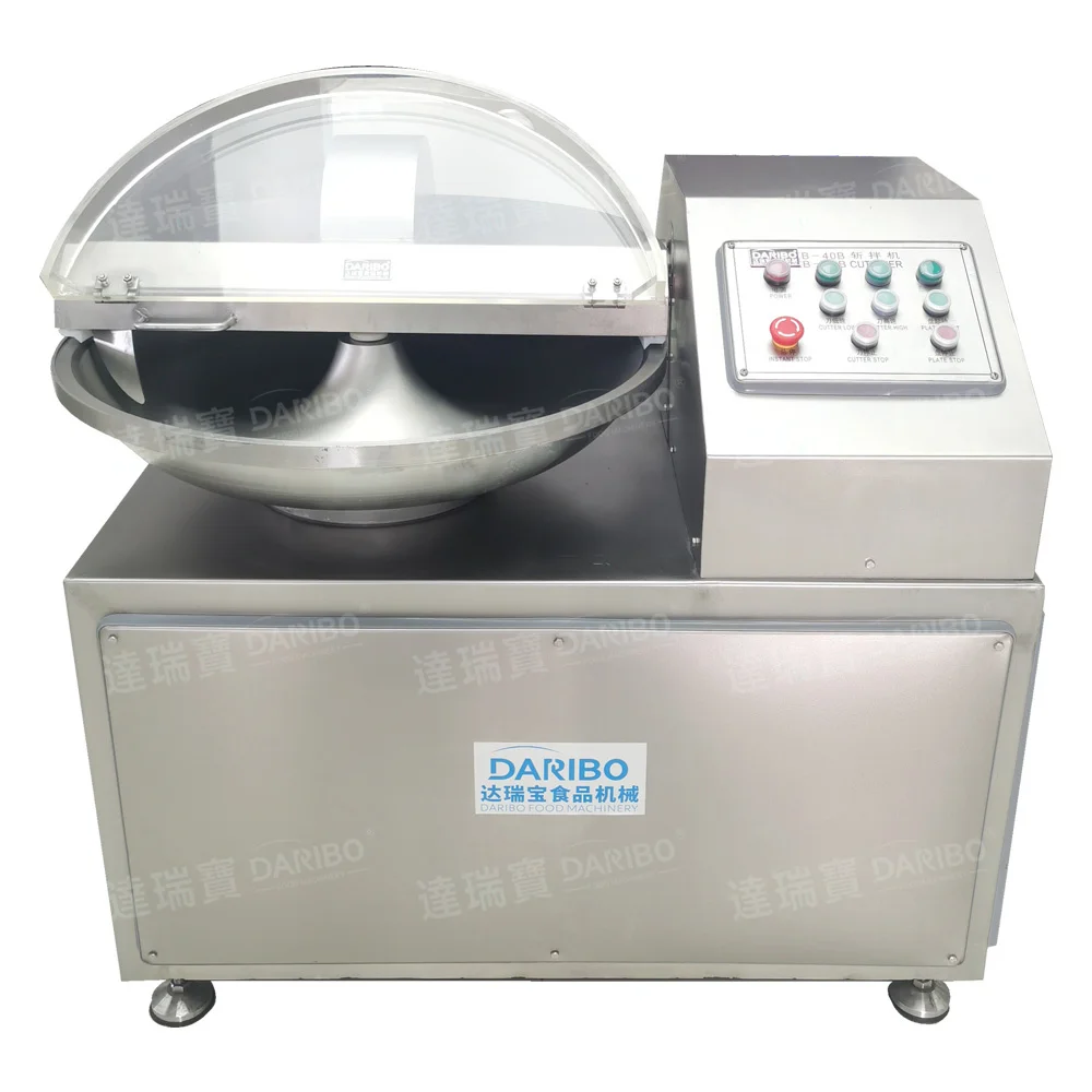 Industrial Automatic Meat Bowl Chopper  Horizontal Cutter Machine Beef Cutting Grind