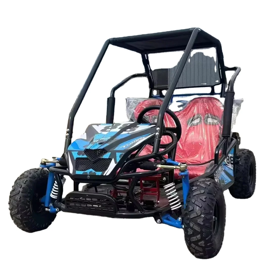 RHS-CAR147 Wholesale 12V Electric Ride-On Car Toy for Kids Unisex 2-Seater with MP3 Function Four-Wheel Drive Plastic Material