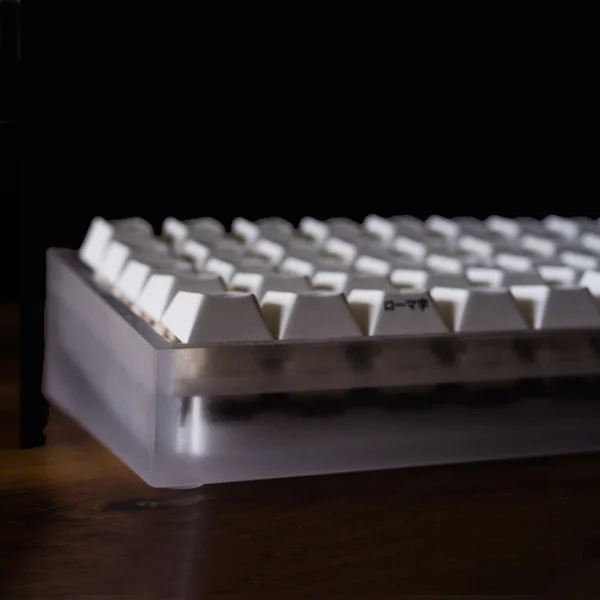  60% CNC обработка акриловой клавиатуры Корпус быстрый прототип красный черный серый прозрачный анодированный алюминий механическая
