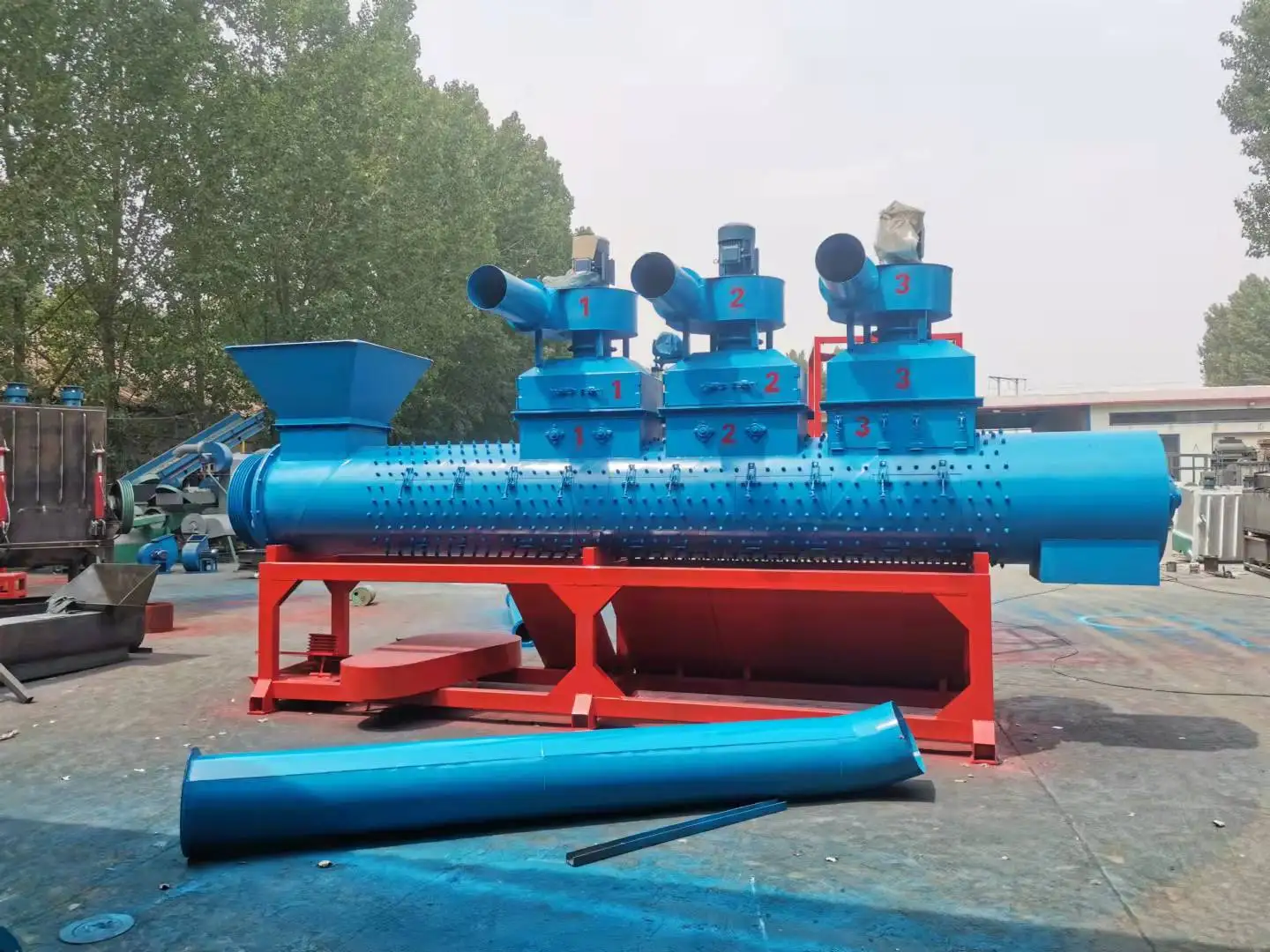 Plastic bottle PET bottle  crushing  recycling machine