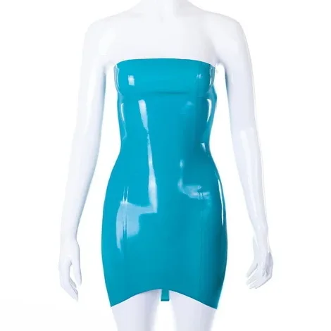 100% Latex Rubber Women Cosplay Sexy Purple Catsuit Uniform Suit XS-XXL