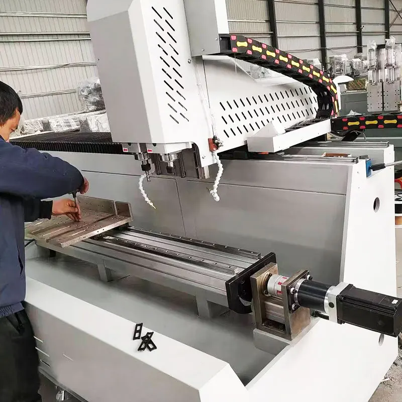 Multifunction High-Speed CNC Vertical Drilling and Milling Machine for Metal Processing