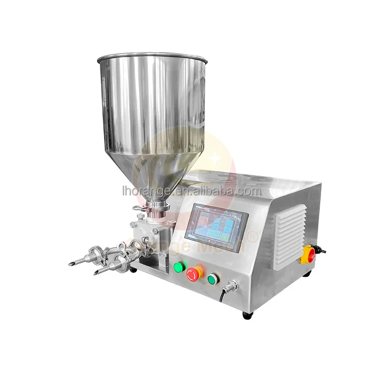 Bakery Birthday Cup Cake Bread Inject Depositing Coating Spreading Frosting Icing Decorating Making Machine
