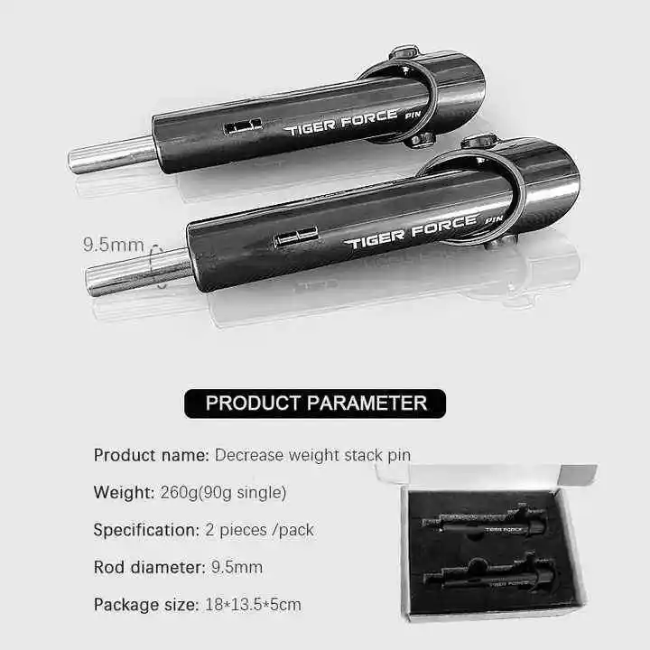Gym Decrease Reduce Increase Extend Weight Stack Drop Set Gym Pin Accessories Performance Dropset Pin Gym