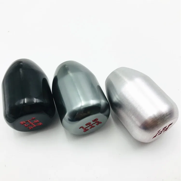 5 Speed Weighted Manual Universal Gear Shifter Knobs  with 4 Adapters