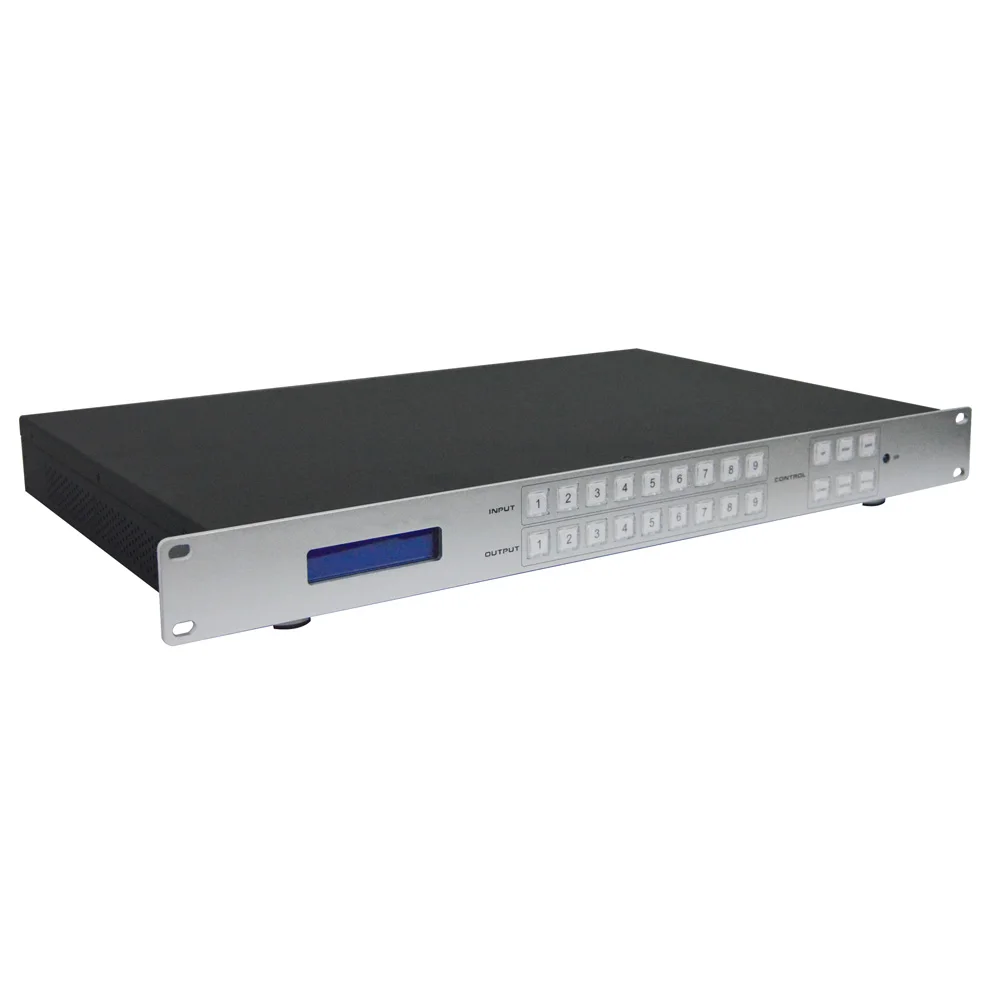9x9 Video wall matrix 4K input and 4K output processor