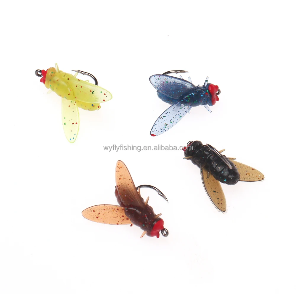 Premium Freshwater & Saltwater Fly Fishing Bionic Insect Soft Lures for River Lake Stream Ocean Boat Fishing