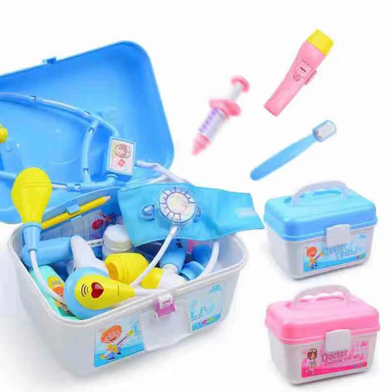 
Toy Doctor Kits 35Pcs Pretend Play Doctor Kit Toys Stethoscope Medical Kit Imagination Play for Kids 3 Years 
