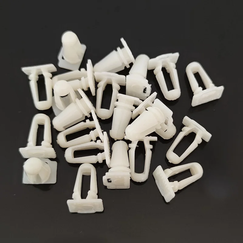 20PCS Door Entrance Sill Scuff Plate Clips for Volkswagen Golf Jetta 191853577 Trim Mounting Bracket Clip Auto Fasteners