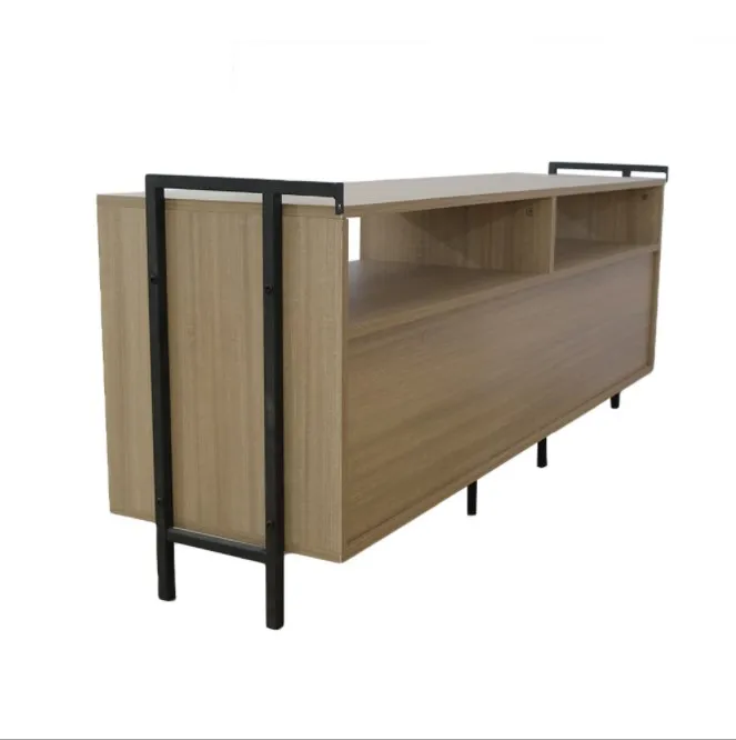 New Modern Cappelletti Steel And MDF Floor Standing Simple TV Floating TV Stand For 60 Inch  With Aquarium