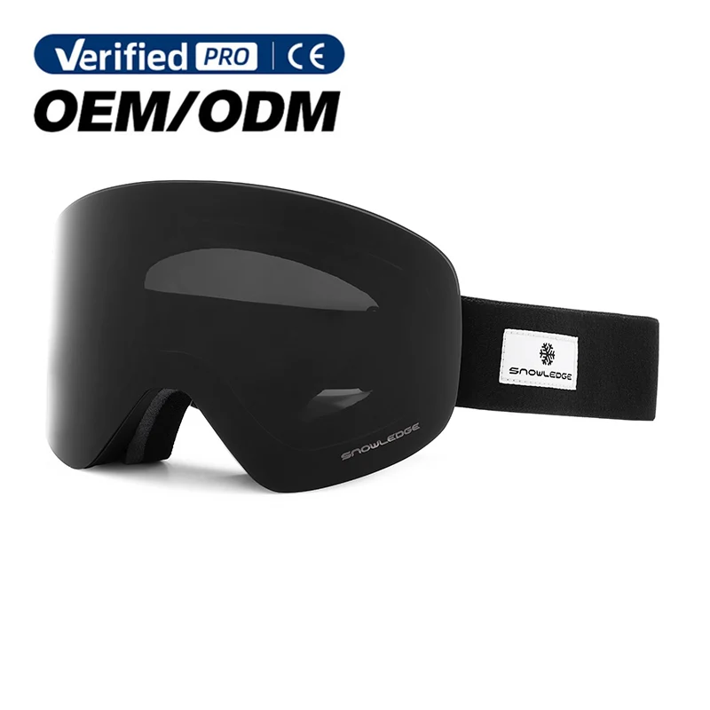 Personalized ski goggles adult OTG over the glasses UV400 protection double layer anti fog lens snowboard snow goggles