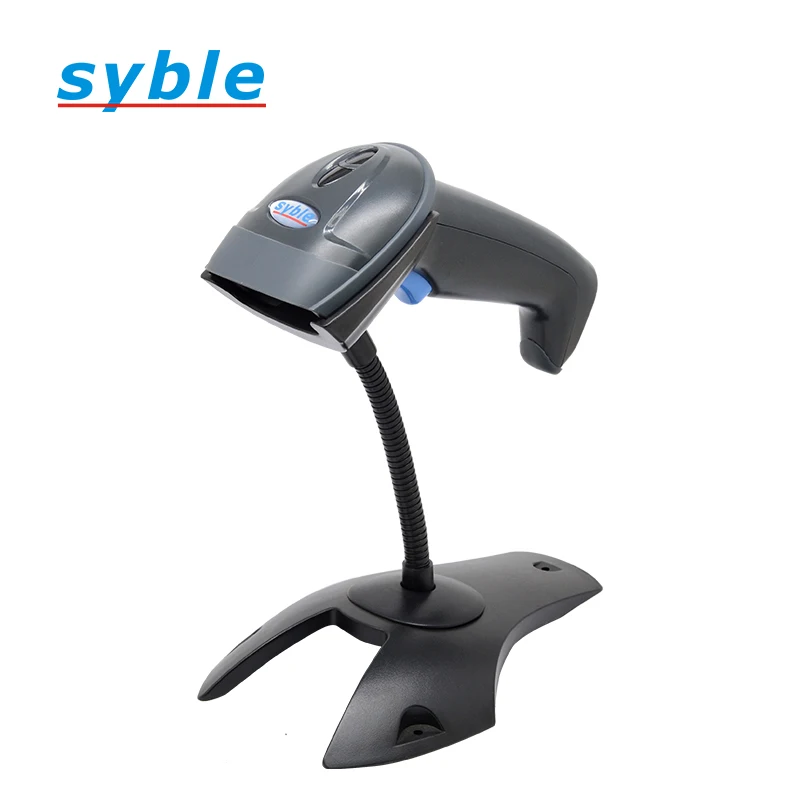 XB-2058 Syble green pass use for retail pos supermarket wired 1D laser handheld barcode scanner  barcode scanner
