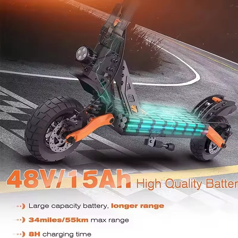 Бесплатная доставка оригинальный Kukirin G2 Электрический скутер для продажи 55 км Диапазон 45 км/ч Складной электрический самокат ЕС