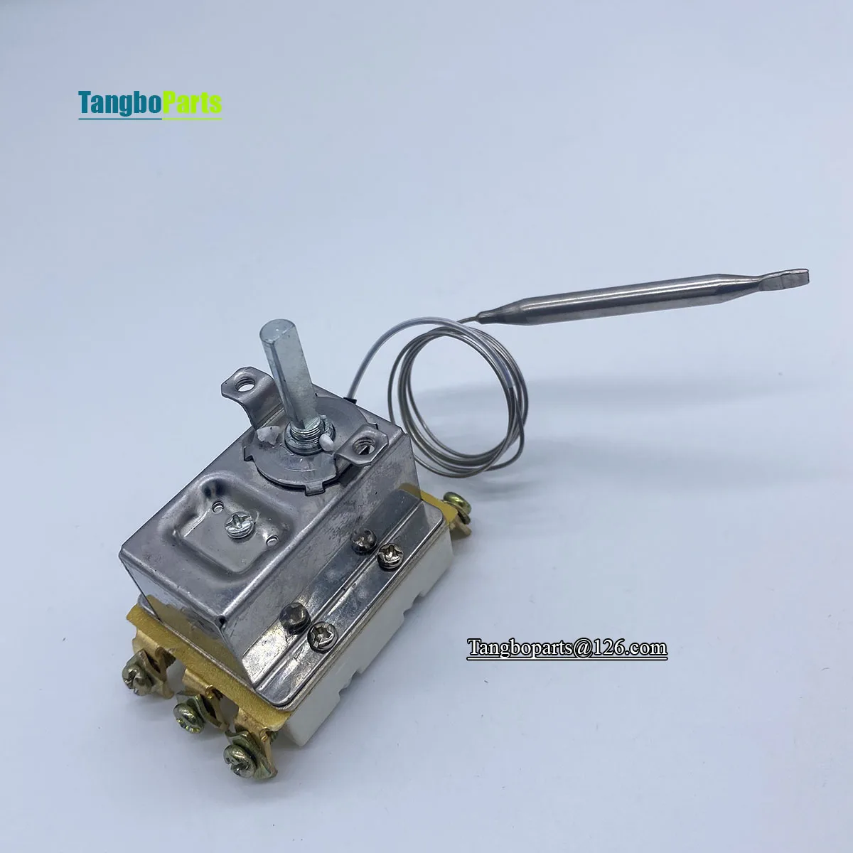 Oven Fryer Stove Parts 380V 32A 70CM Wire 6 Pins 30-110 Degree Safe Temperature Control Temperature Limiter Thermostat With Knob