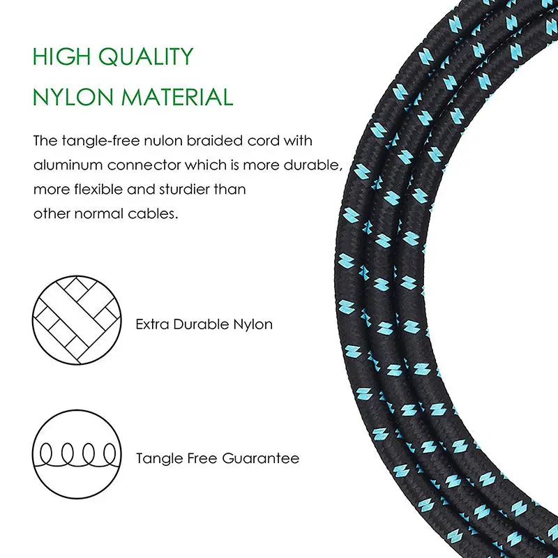 10ft jack 6.35mm professional audio musical instrument guitar jack cable connectors for electric guitar