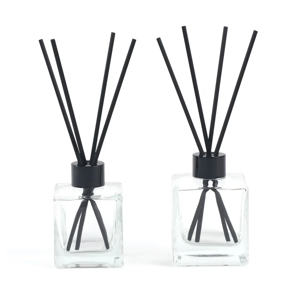  200 мл винтовая крышка квадратная декоративная ароматическая герметичная керамическая бутылка диффузора