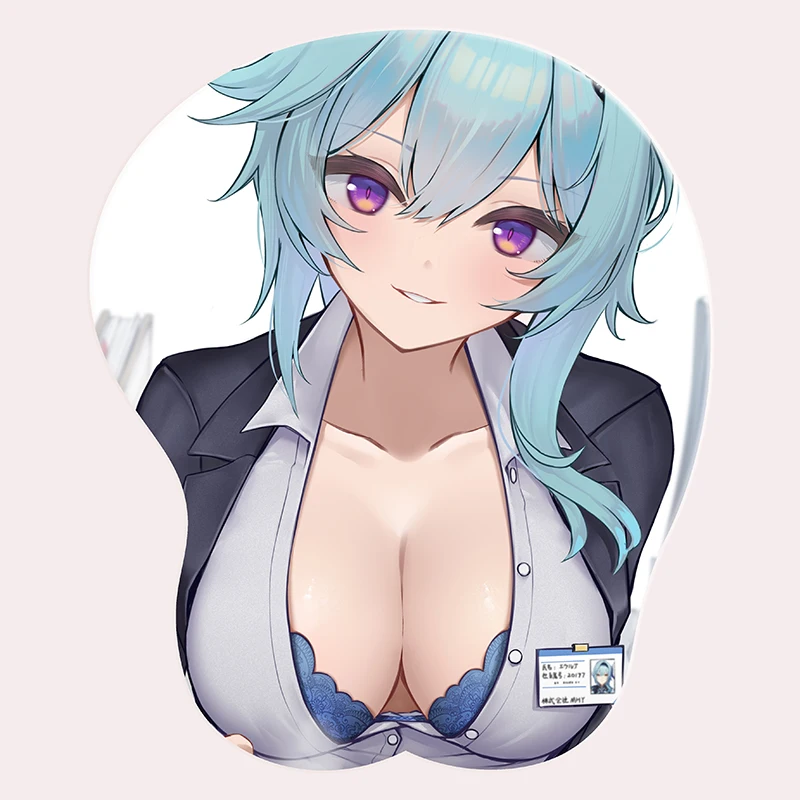 Горячая Распродажа, оптовая продажа, резиновый 3D коврик для мыши с принтом на заказ, коврик для мыши с аниме для груди и запястья