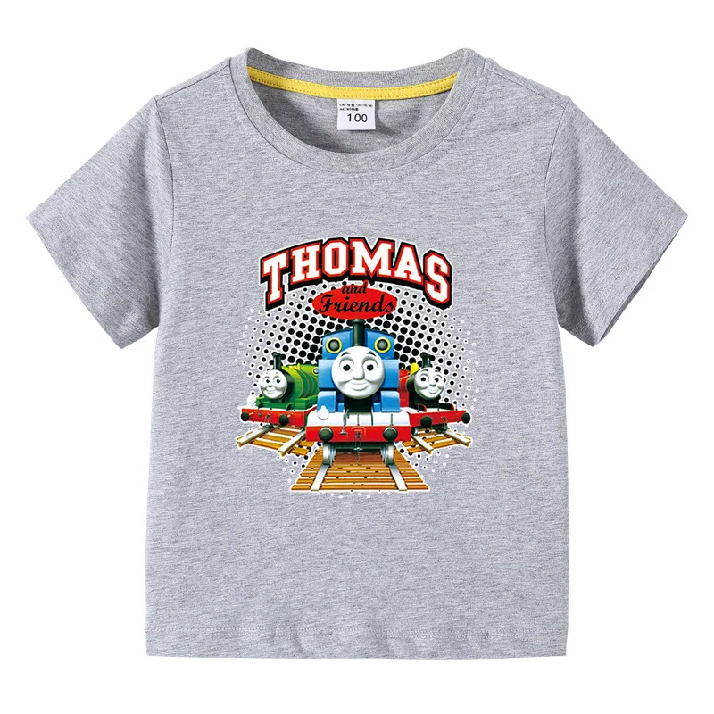 Cheap Boys T-shirts Custom dis-ney Cartoon Printed Girls Tees Children Tops Short-sleeve Clothes for Summer Kids Outfits