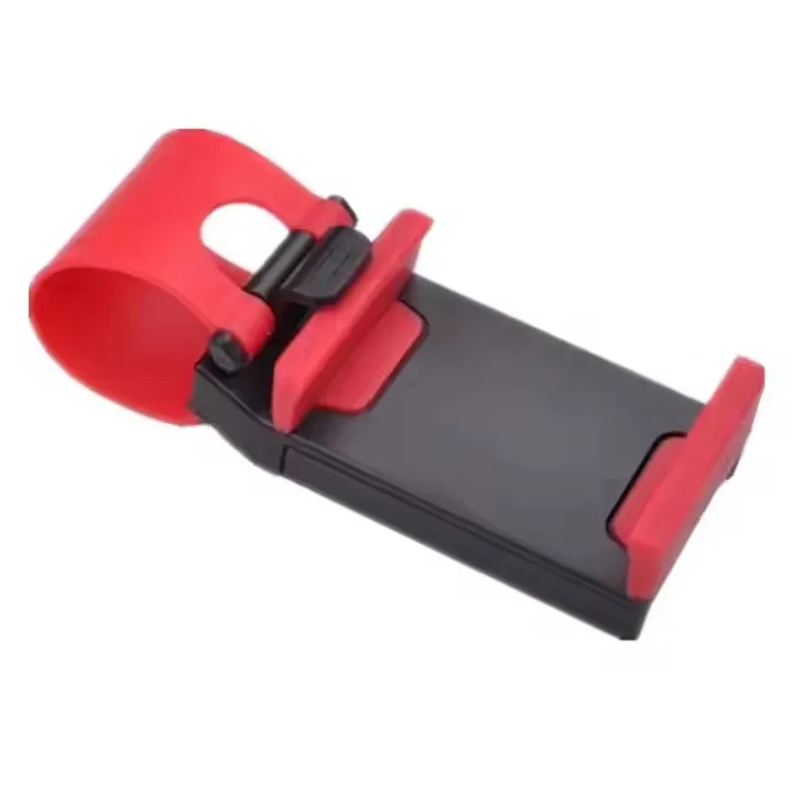 Car steering wheel phone holder car navigation stand in stock universal multifunctional creative plastic crafts