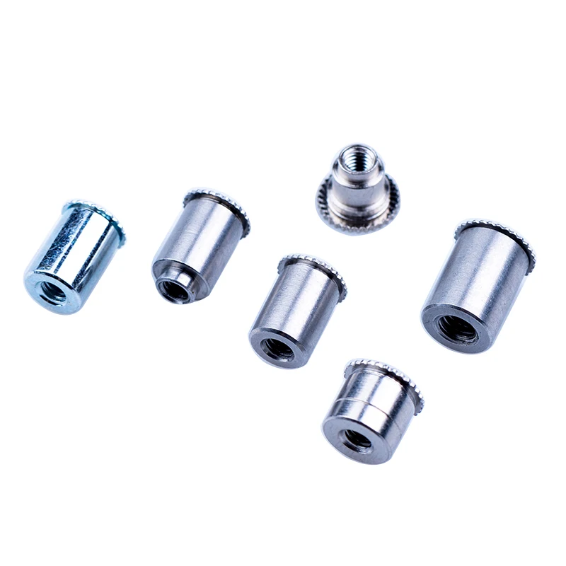 Stainless Steel Blind Hole Anti-slip Press Riveting stud Standoff CNC parts