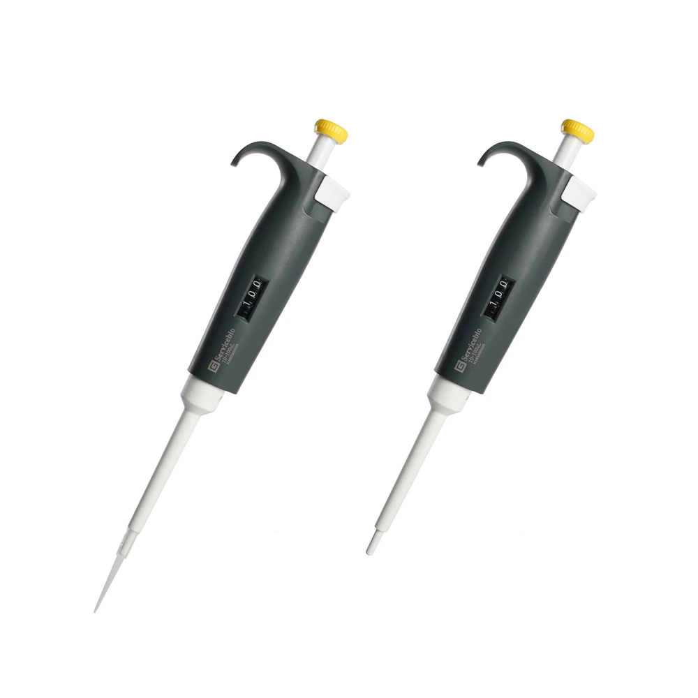 Single Channel 100ul Micro Mechanical Pipettes with Digital Display