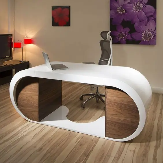 Bespoke joinery solid surface office furniture