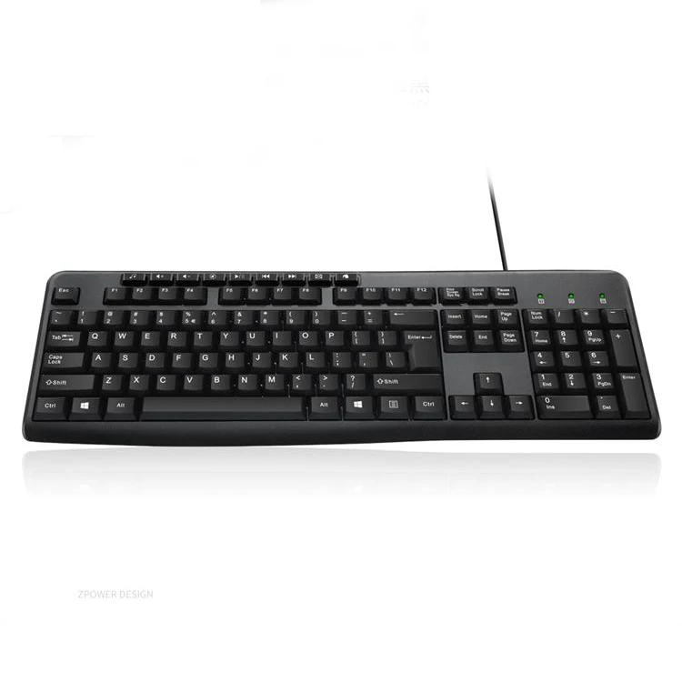 Custom Logo And Package Computer Wired Usb Keyboard  office keyboard for computer accessories