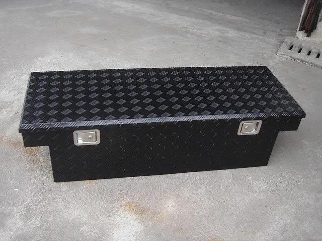 Heavy Duty Aluminum Purpose Underbody Lock Storage Trailer Truck Trailer Chest Box Underbed Tools Organizer with Side Handle