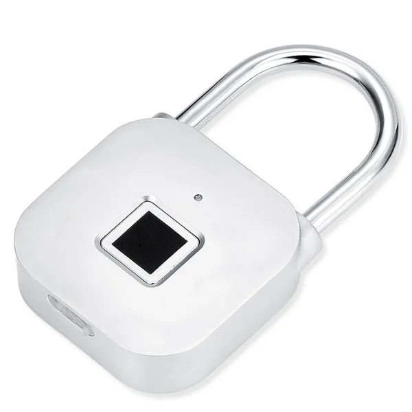 New Product Fingerprint Scanner Door Lock Outdoor Pad Lock Fingerprint