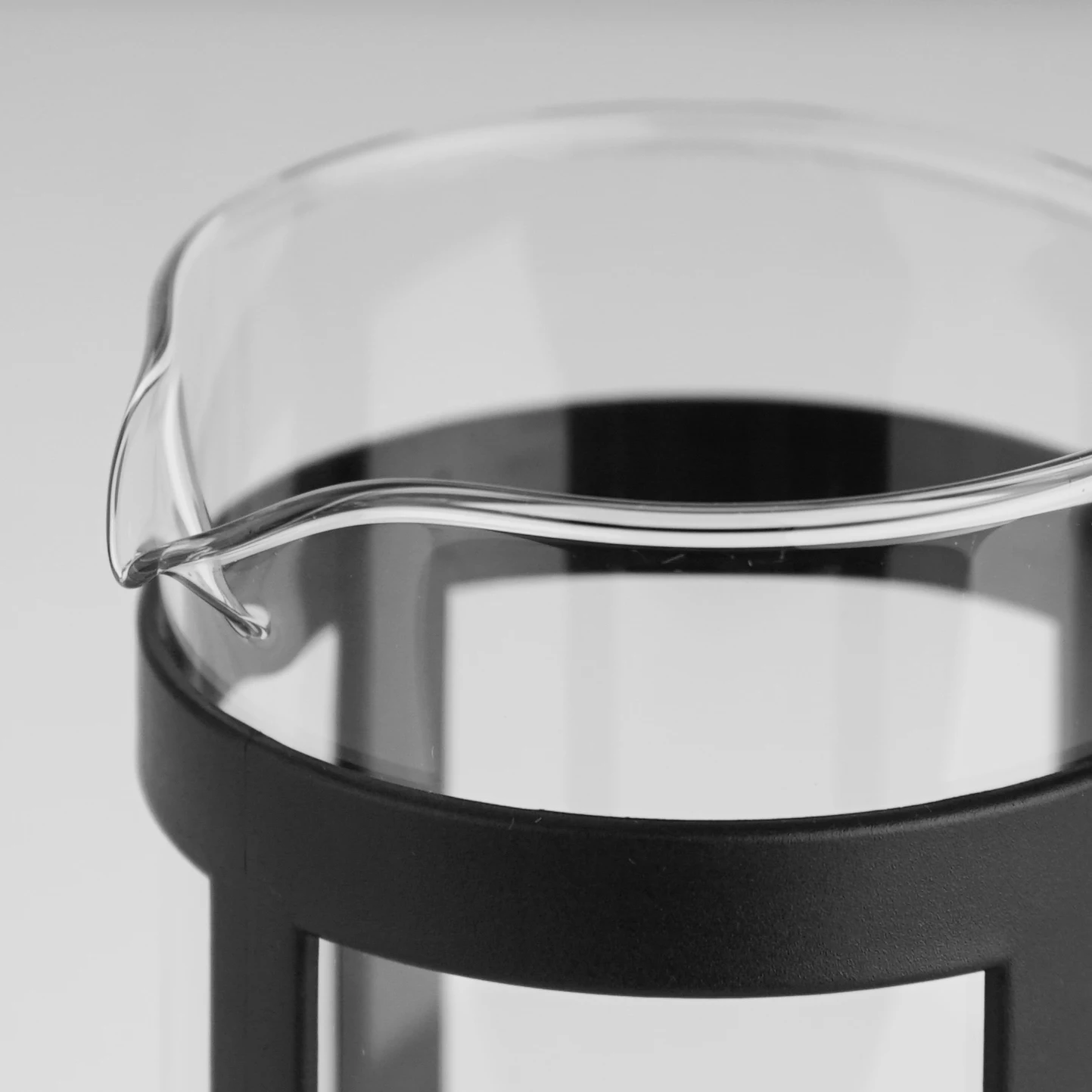 New Design 350ml 600ML 1000ML DIY Color Plastic Coffee Tea Maker High Borosilicate Glass French Press