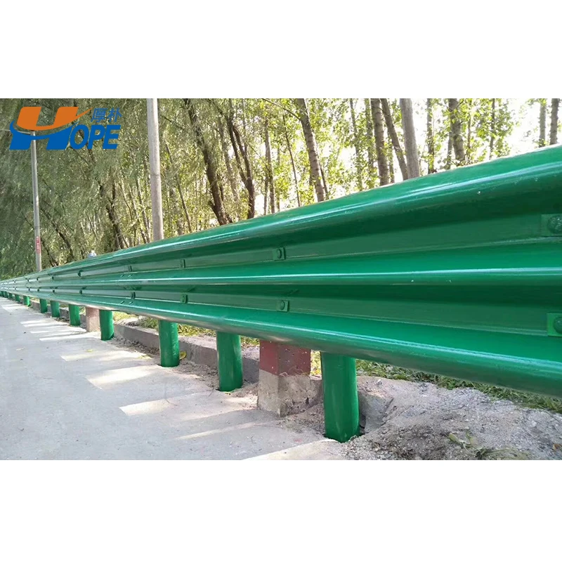 Factory Wholesale High Quality Q235 Q345 Material Zinc Steel Fence Hot Dipped Galvanized W Beam Guardrail With CE Certificate
