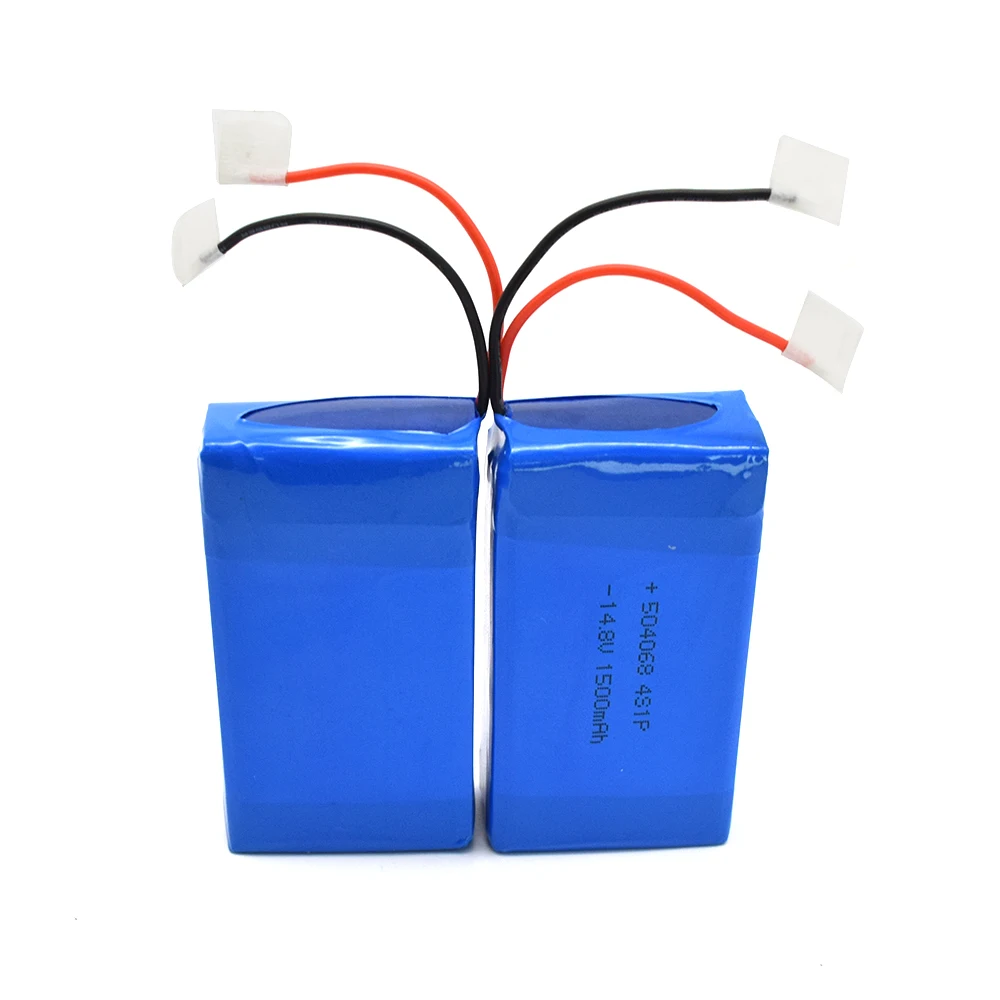 GEB Rechargeable Lithium Polymer Battery 504068 3.7V 1600mAh With 2-pin JST-PH Connector