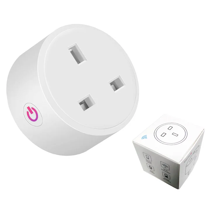 
Smart home mini Socket WiFi Outlet 10A Compatible with Alexa Google Assistant voice control smart plugs usa wifi 