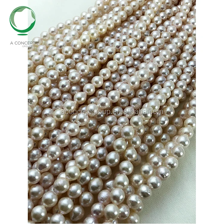 7.5-8MM Good Luster Nice Colour White Akoya Drop Shape Pearl